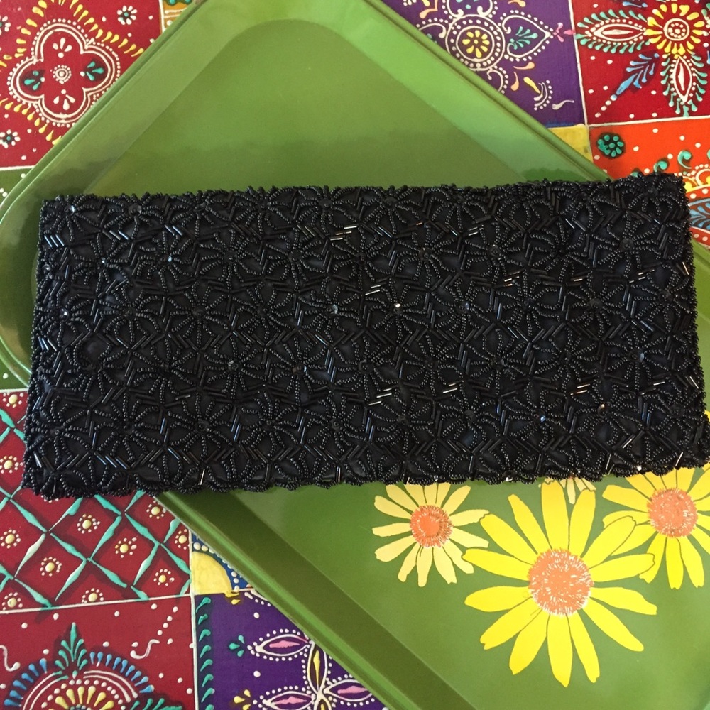 80s Beaded Evening Clutch